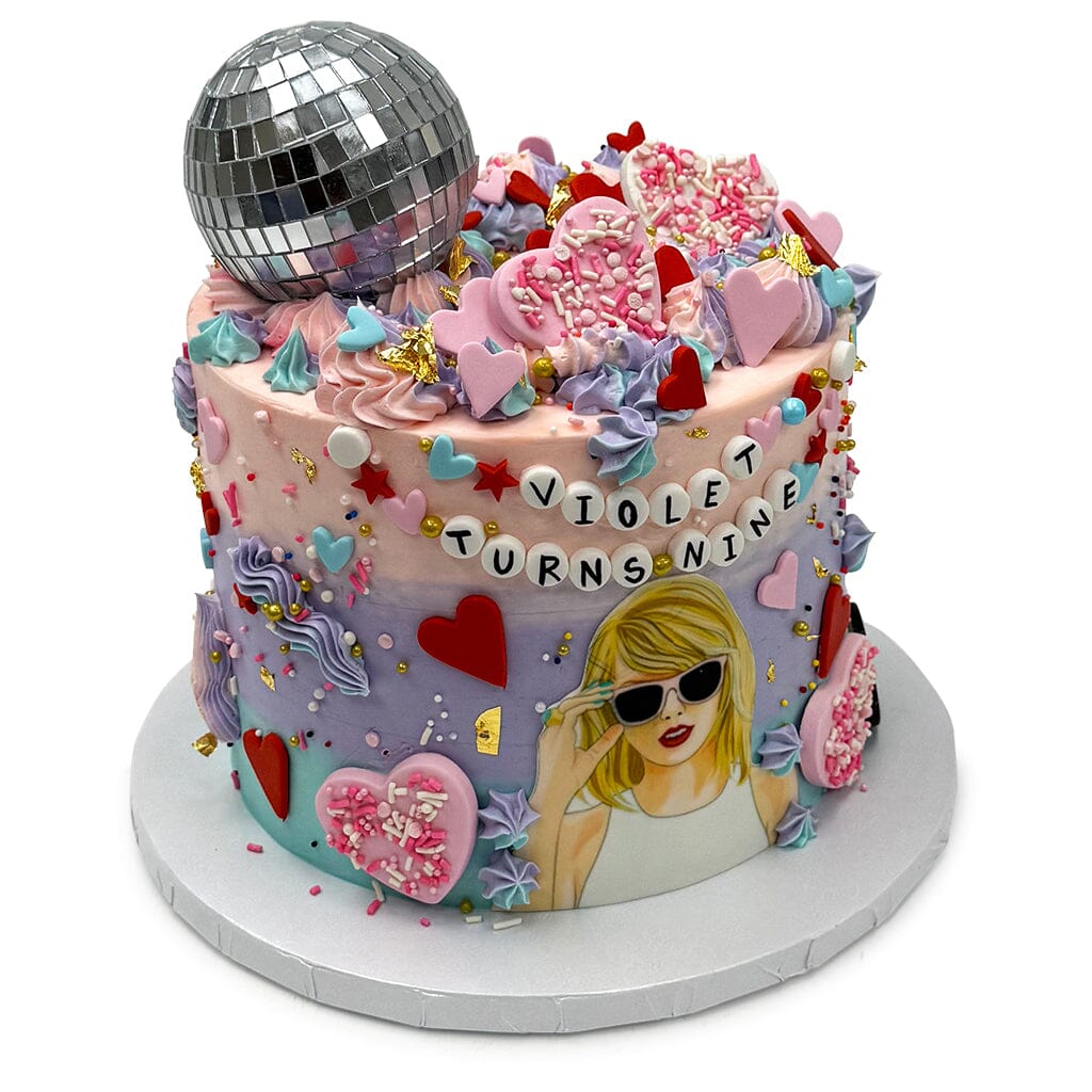 Swiftie Celebration Theme Cake Freed's Bakery