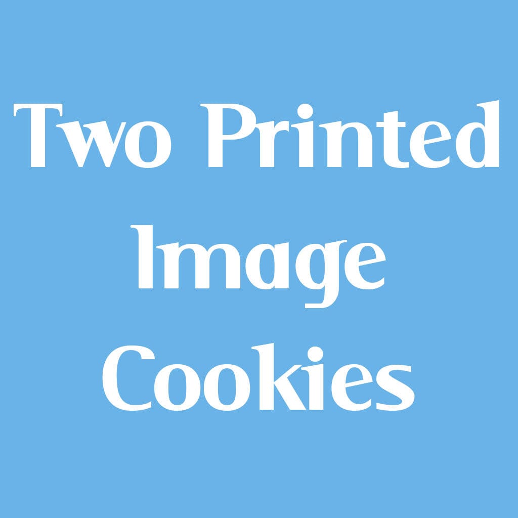 Edible Image Upload Product Option Freed's Bakery TWO Printed Cookies