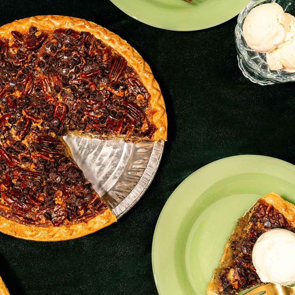 Whiskey Chocolate Chip Pecan Pie Pie Freed's Bakery