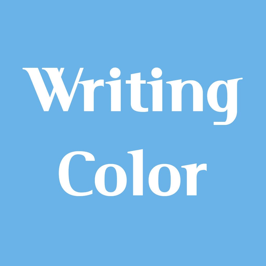 Option - Writing Color Product Option Freed's Bakery