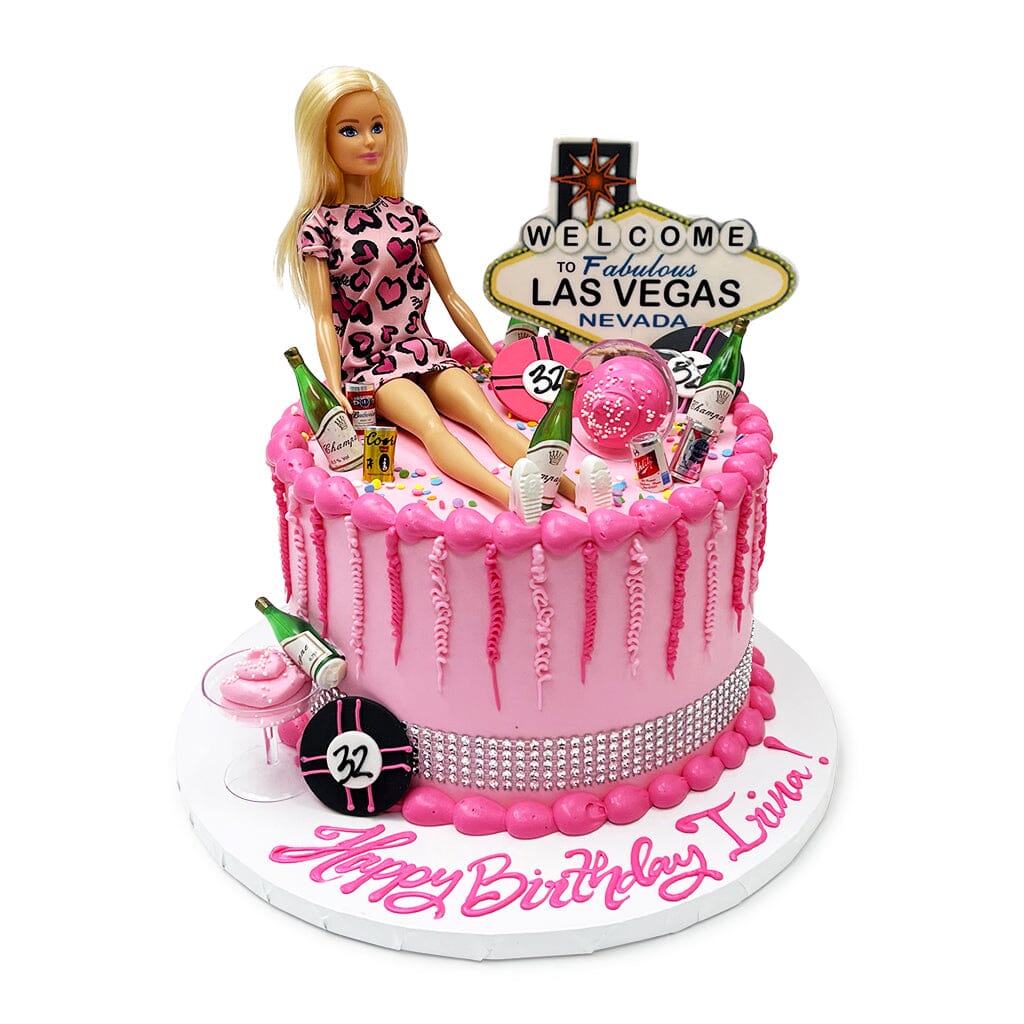 Sin City Celebration Theme Cake Freed's Bakery