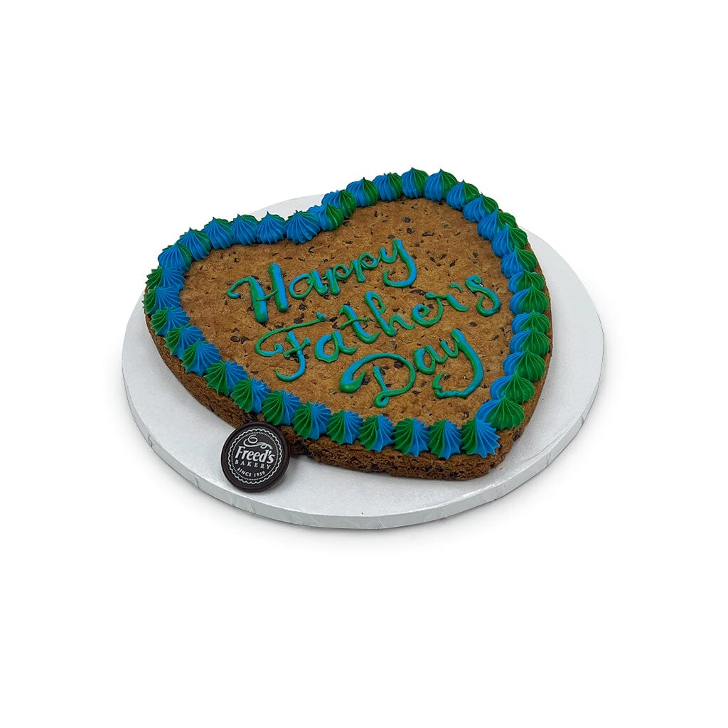 Father's Day Heart Cookie Theme Cake Freed's Bakery