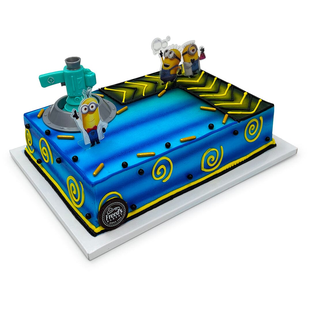 Minion Mischief Theme Cake Freed's Bakery