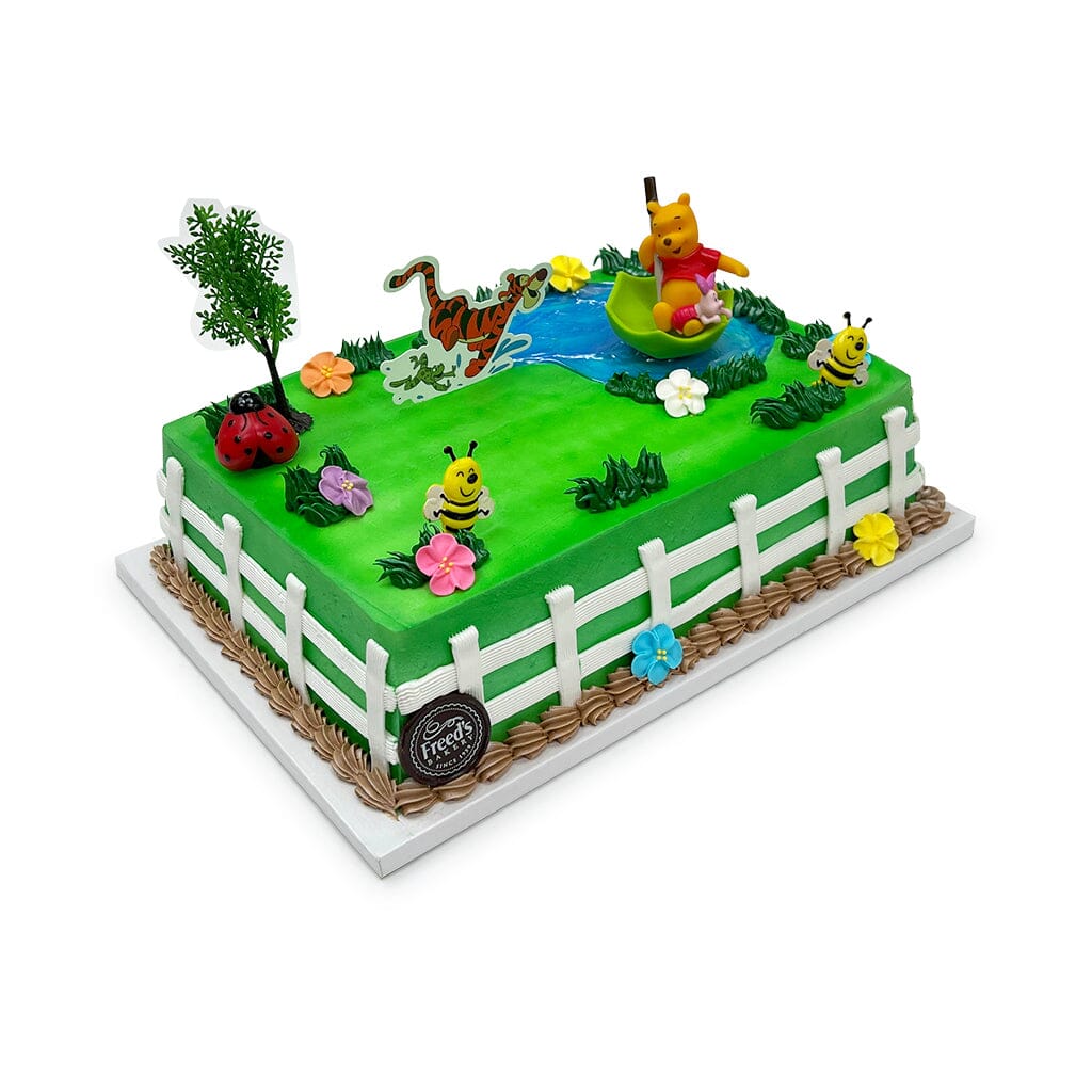 Pooh and Friends Theme Cake Freed's Bakery