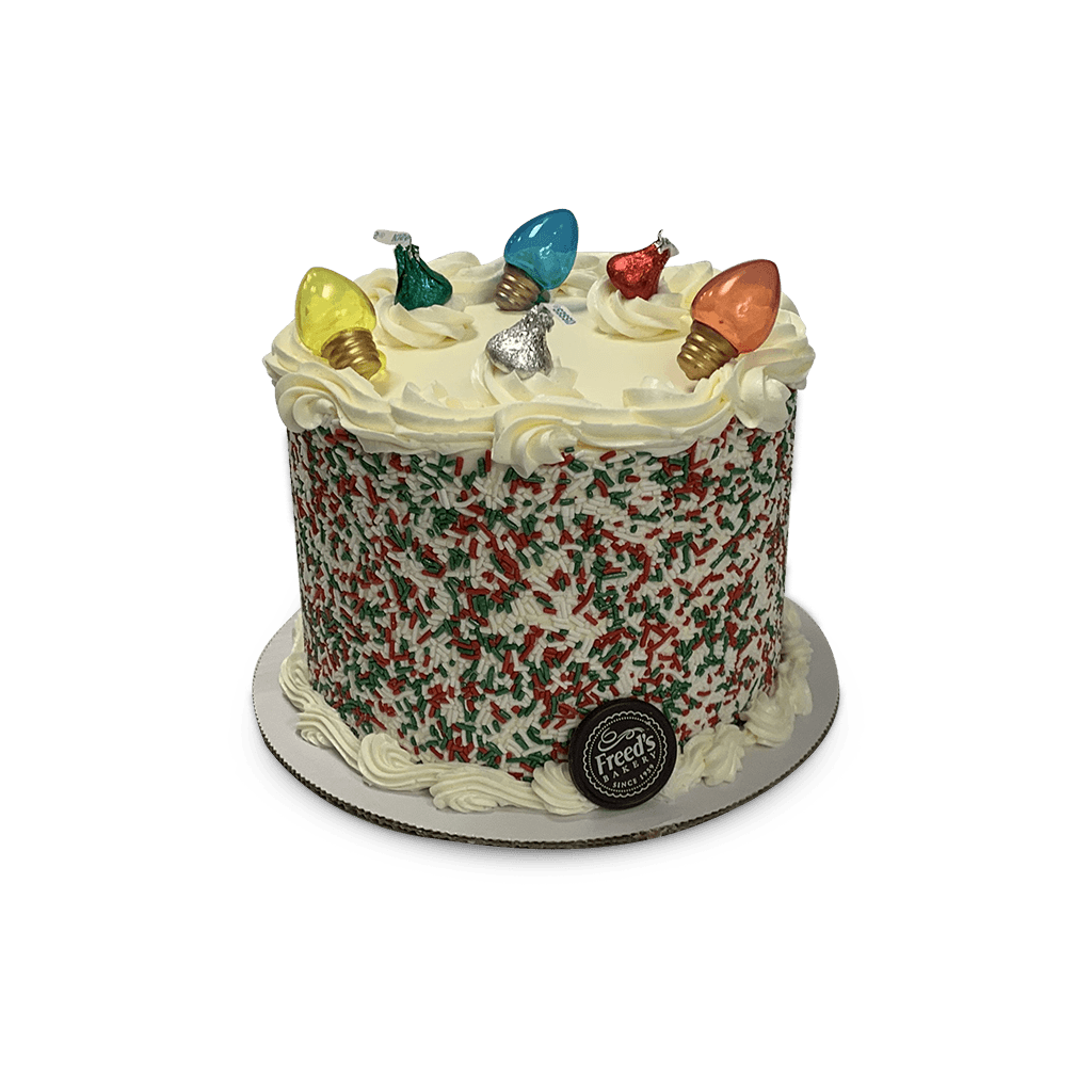 Jingle All The Way Theme Cake Freed's Bakery