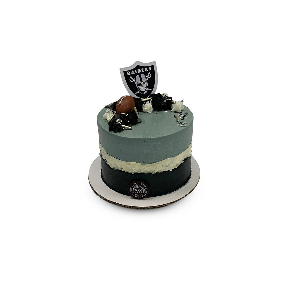 Silver and Black Fault Line Cake Theme Cake Freed's Bakery