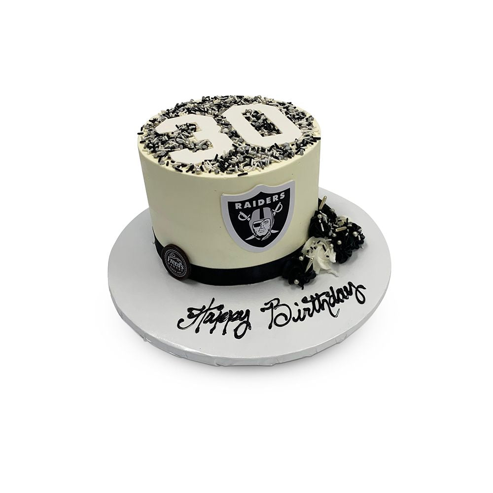 Football Numbers Birthday Cake Theme Cake Freed's Bakery