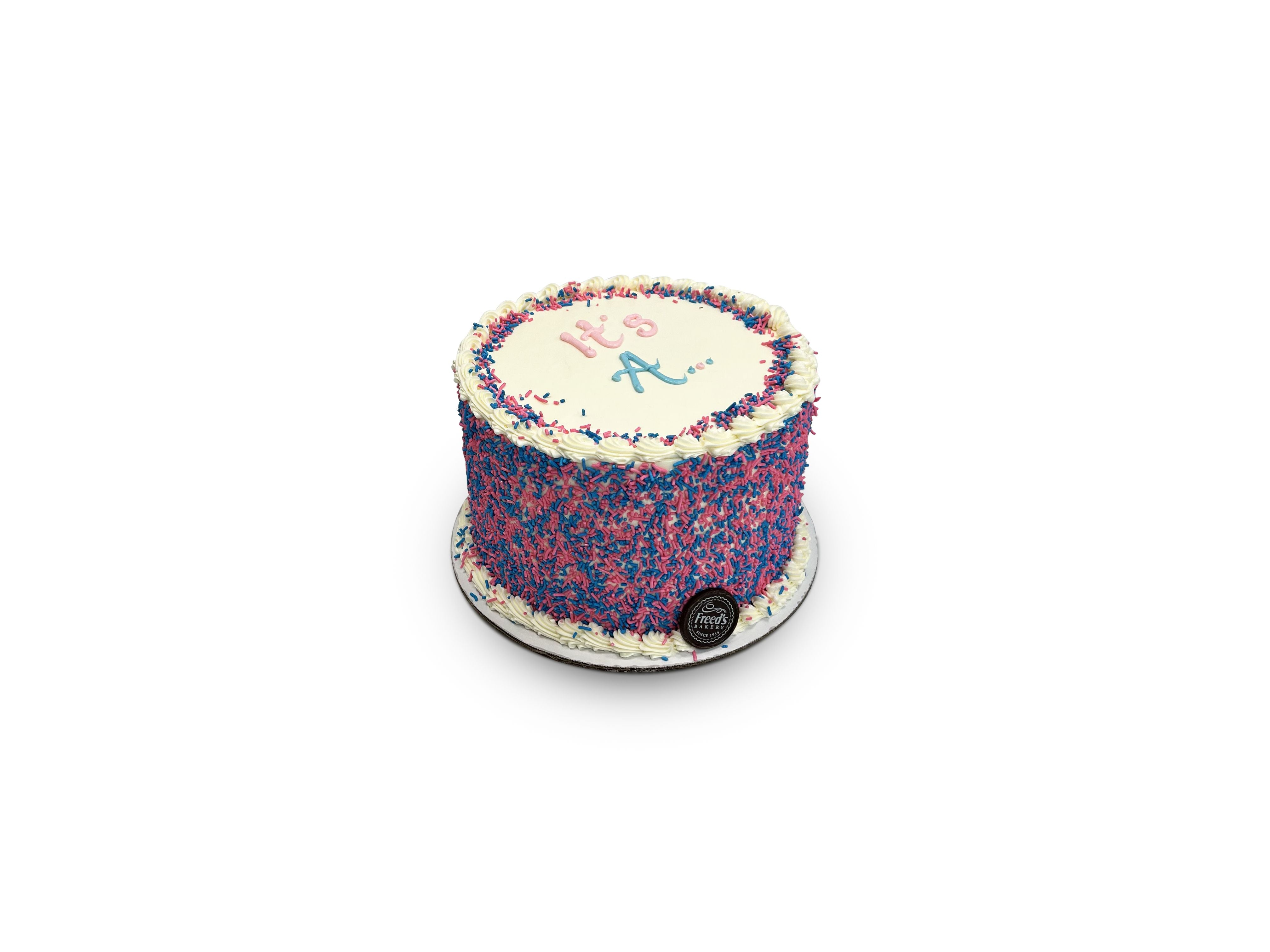 Sprinkle Surprise Theme Cake Freed's Bakery