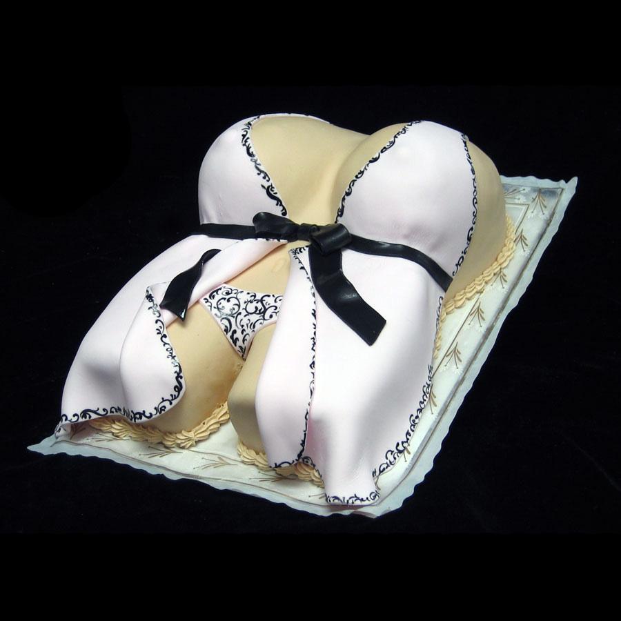 After Dinner Negligee Theme Cake Freed's Bakery 