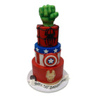 Avengers Assemble Theme Cake Freed's Bakery