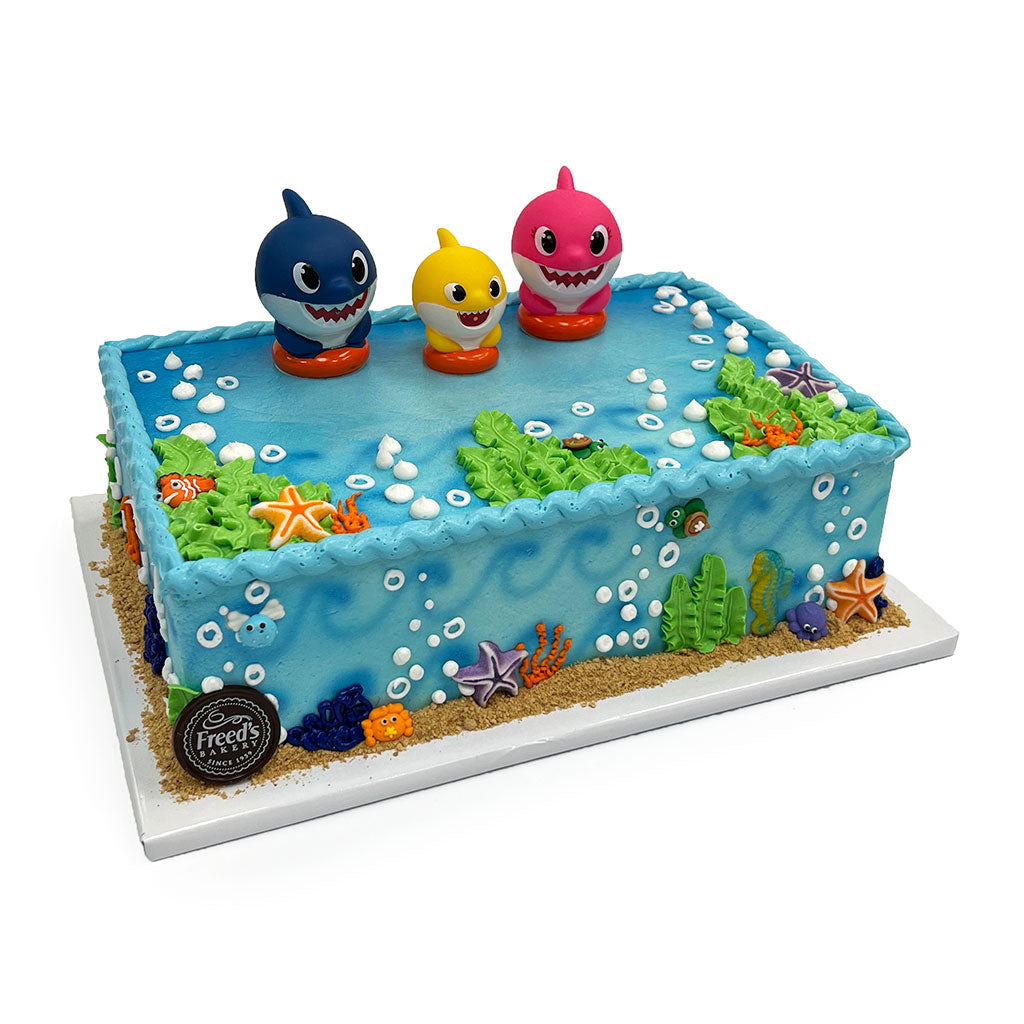 Shark Nursery Theme Cake Freed's Bakery