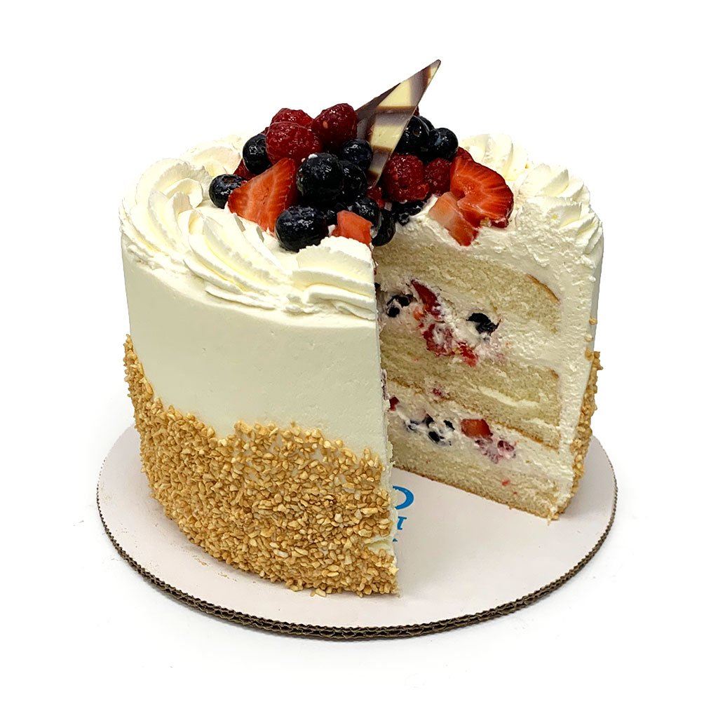 Mixed Berry Shortcake Cake Freed's Bakery