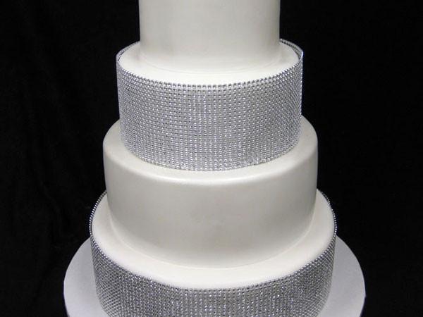 Bling Romance Wedding Cake Freed's Bakery