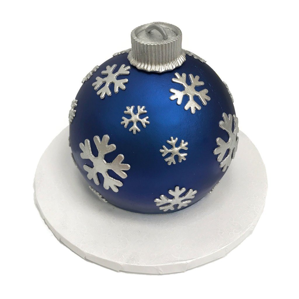 Blue and Silver Ornament Holiday Item Freed's Bakery