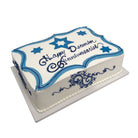 Blue Star Anniversary Theme Cake Freed's Bakery