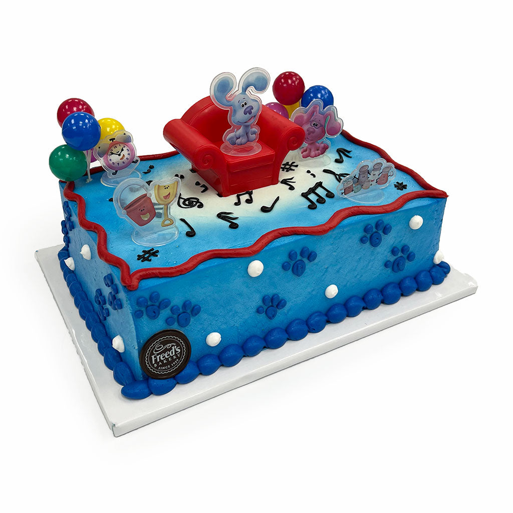 Blues Sofa Birthday Cake Theme Cake Freed's Bakery