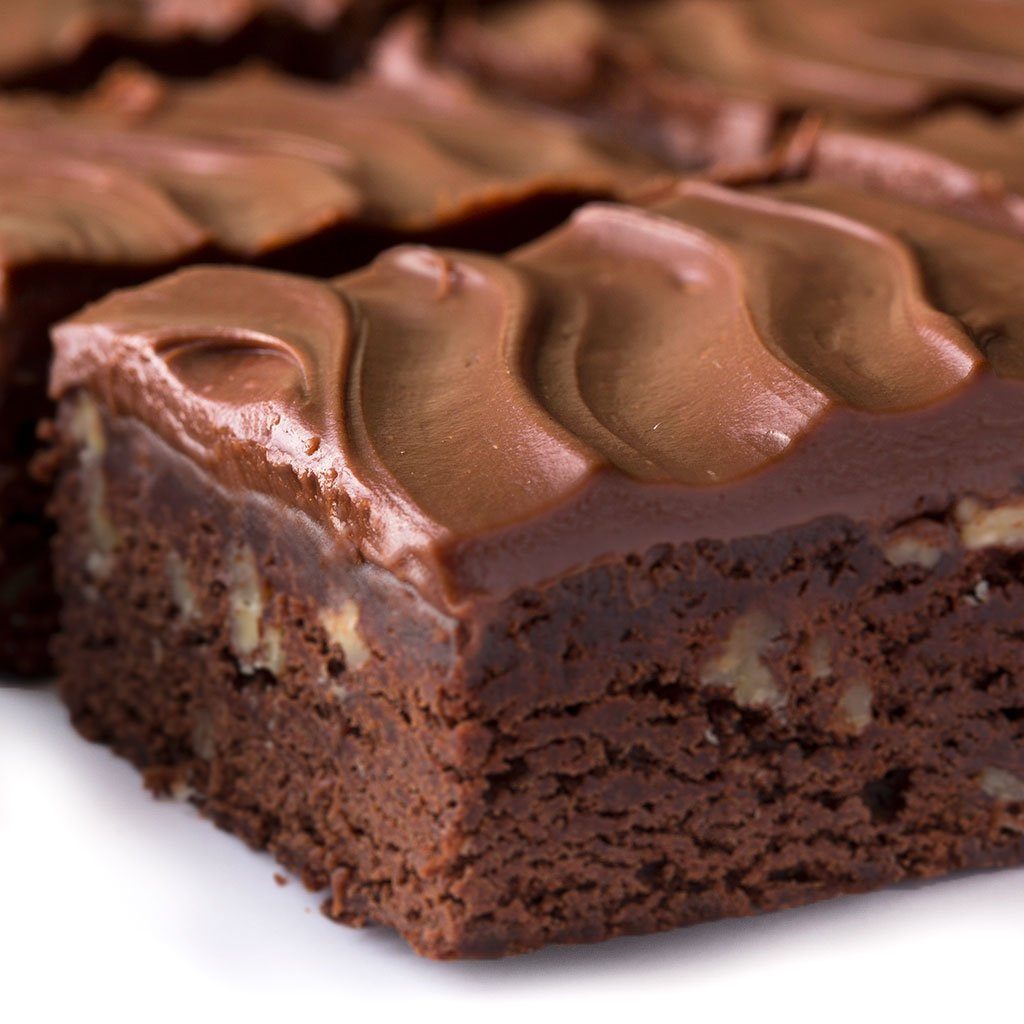 Fudge Brownie Cake Slice & Pastry Freed's Bakery