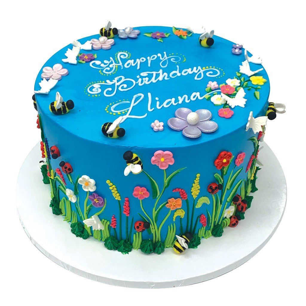 Busy Bee Theme Cake Freed's Bakery