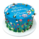 Busy Bee Theme Cake Freed's Bakery