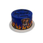 This Cake Is On Fire Theme Cake Freed's Bakery