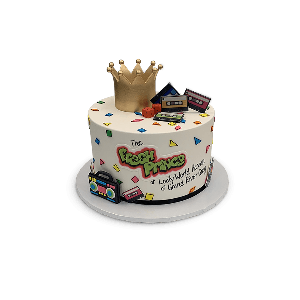 Funky Fresh Cake Theme Cake Freed's Bakery