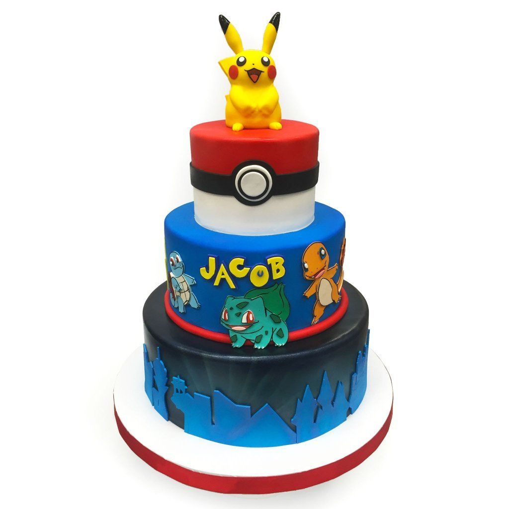 PokeVegas Theme Cake Freed's Bakery