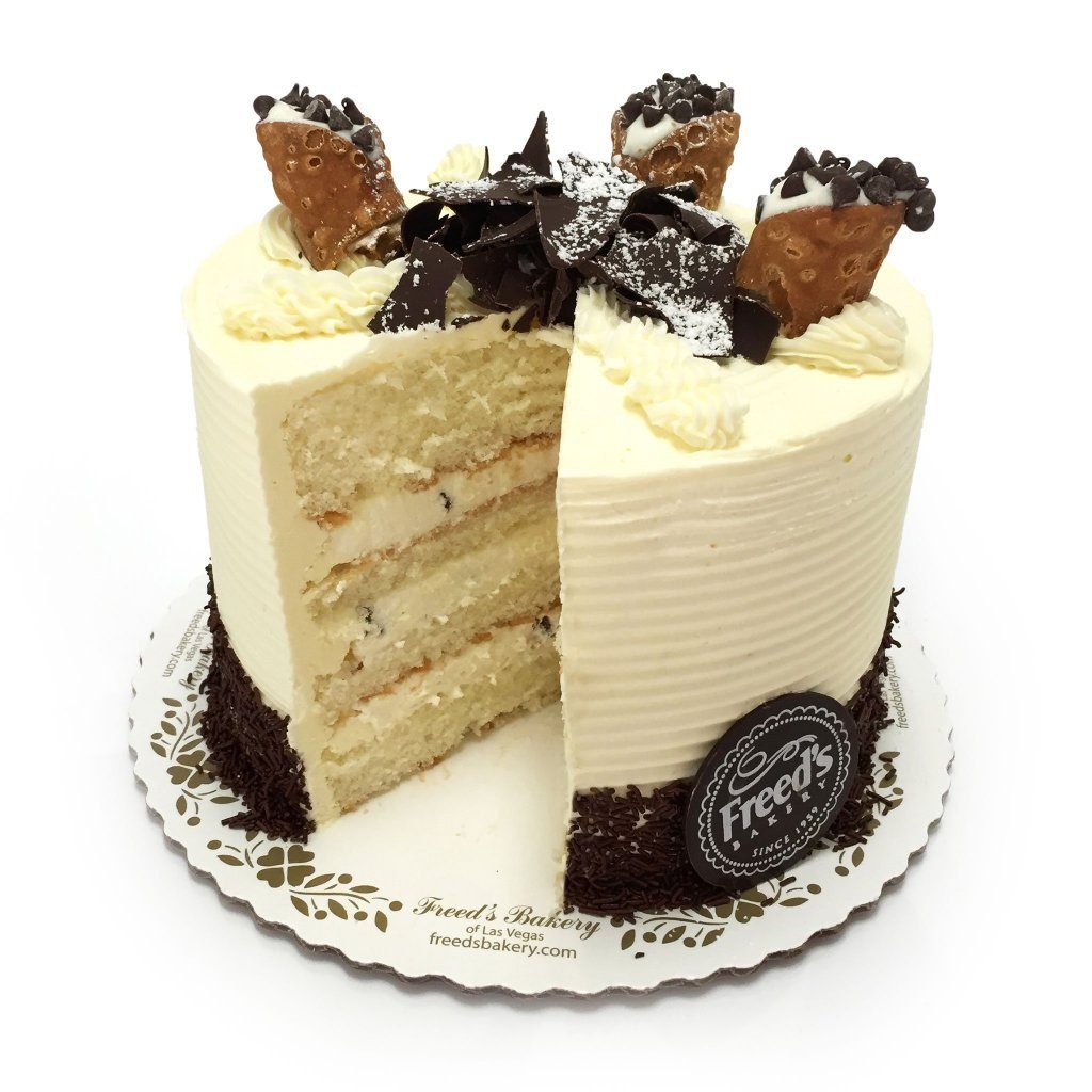 Cannoli Cake (Nationwide Shipping) Cake Shipping Freed's Bakery