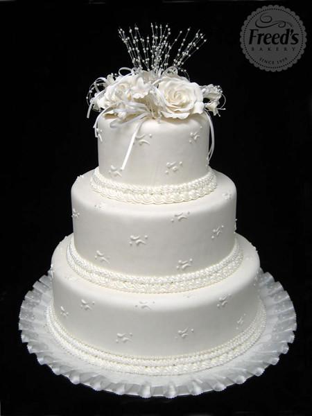 Cecilia's Choice Wedding Cake Freed's Bakery