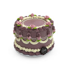 Classy Mauve Theme Cake Freed's Bakery