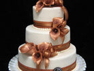 Copper Affair Wedding Cake Freed's Bakery