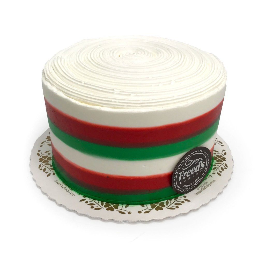 Cotton Candy Cane Theme Cake Freed's Bakery