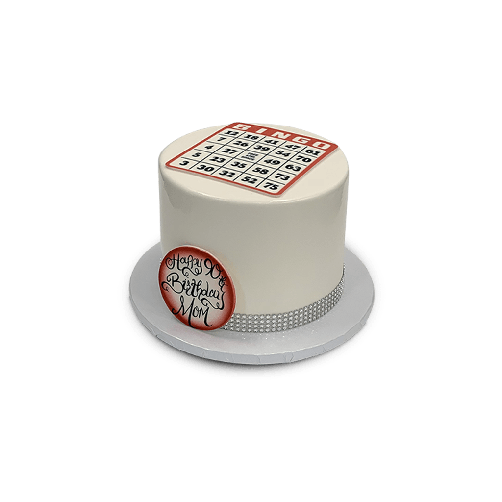 BINGO Theme Cake Freed's Bakery
