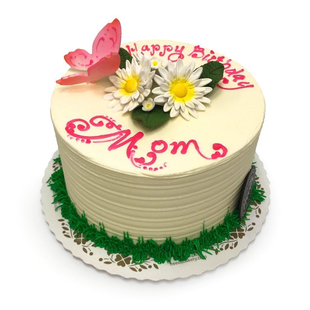 Daisy Garden Theme Cake Freed's Bakery