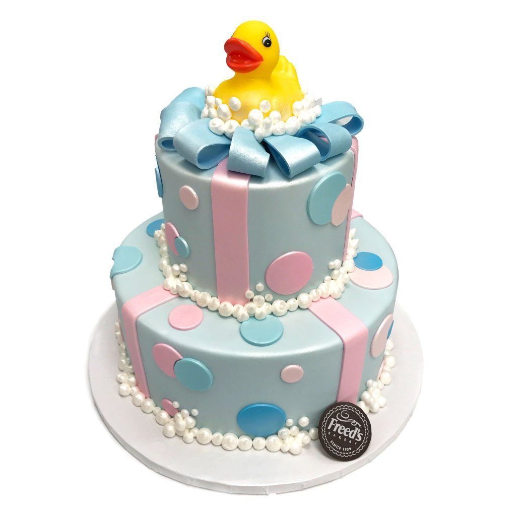 Ducks in a Row Theme Cake Freed's Bakery