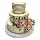 Endless Roses Wedding Cake Freed's Bakery