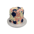 Swirls and Pearls Theme Cake Freed's Bakery