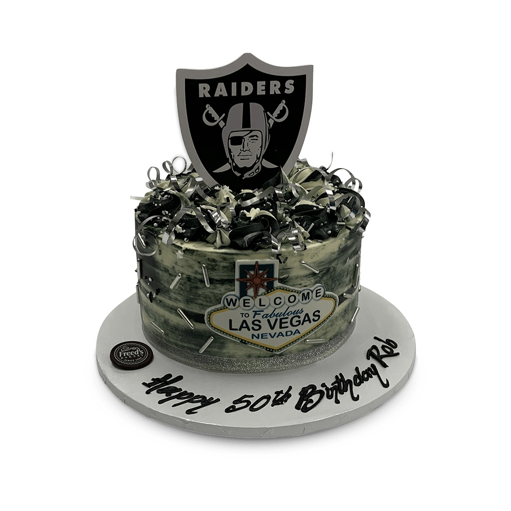 Las Vegas Football Theme Cake Freed's Bakery
