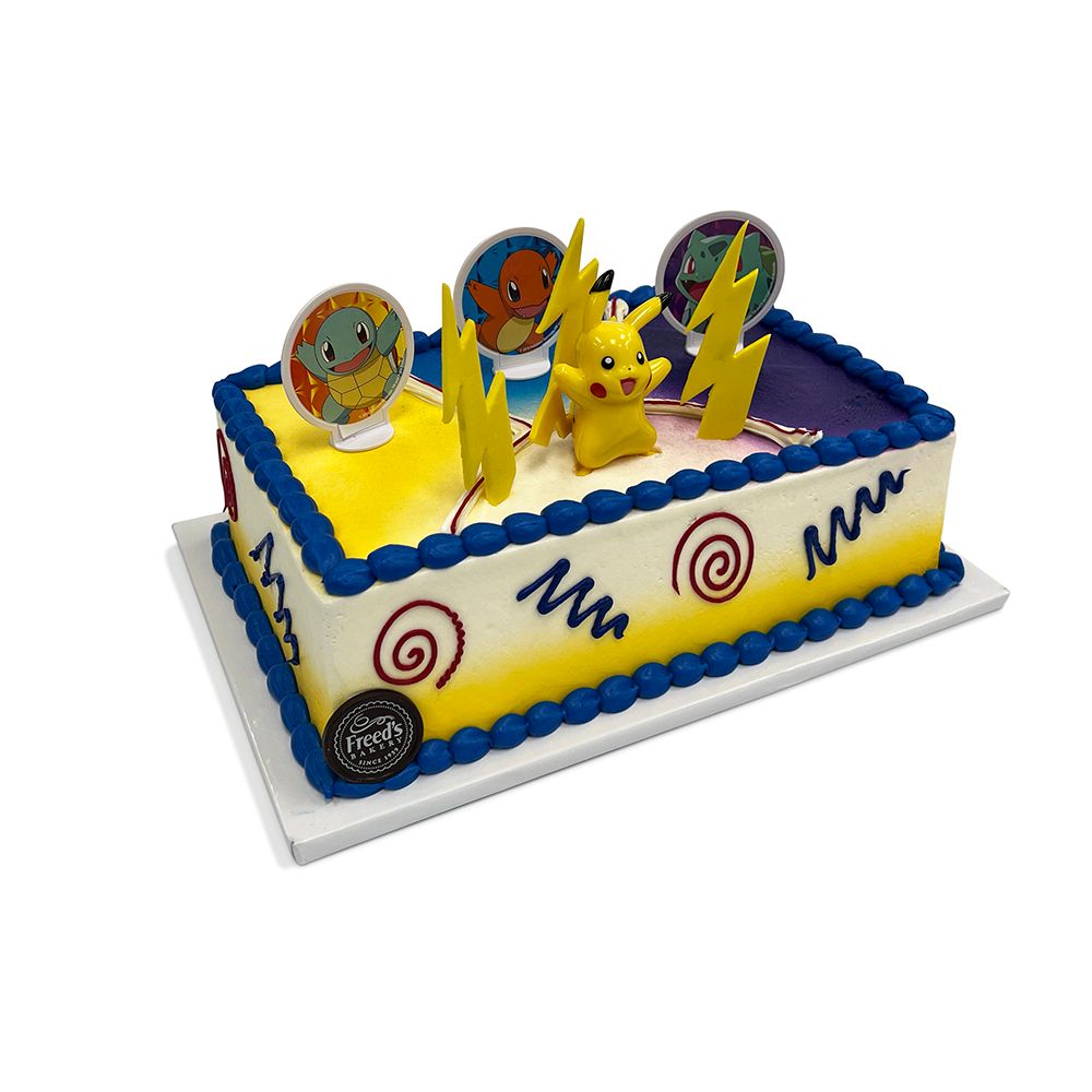 Pikachu I Choose You Theme Cake Freed's Bakery 