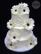 Gerber Sunrise Wedding Cake Freed's Bakery