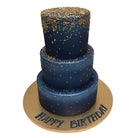 Golden Midnight Theme Cake Freed's Bakery