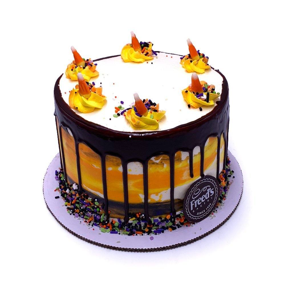 Vanilla Halloween Swirl Halloween Freed's Bakery