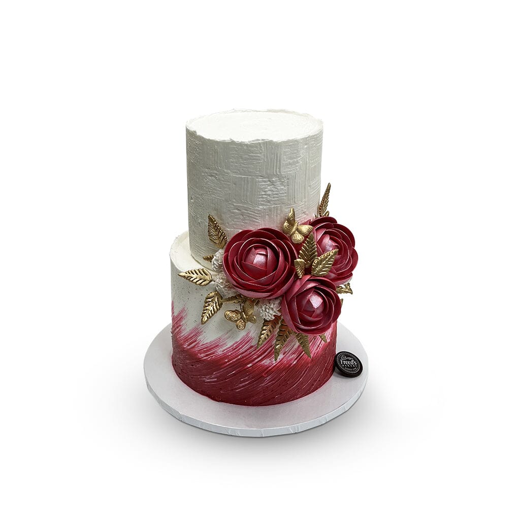 Magnetic Magenta Theme Cake Freed's Bakery