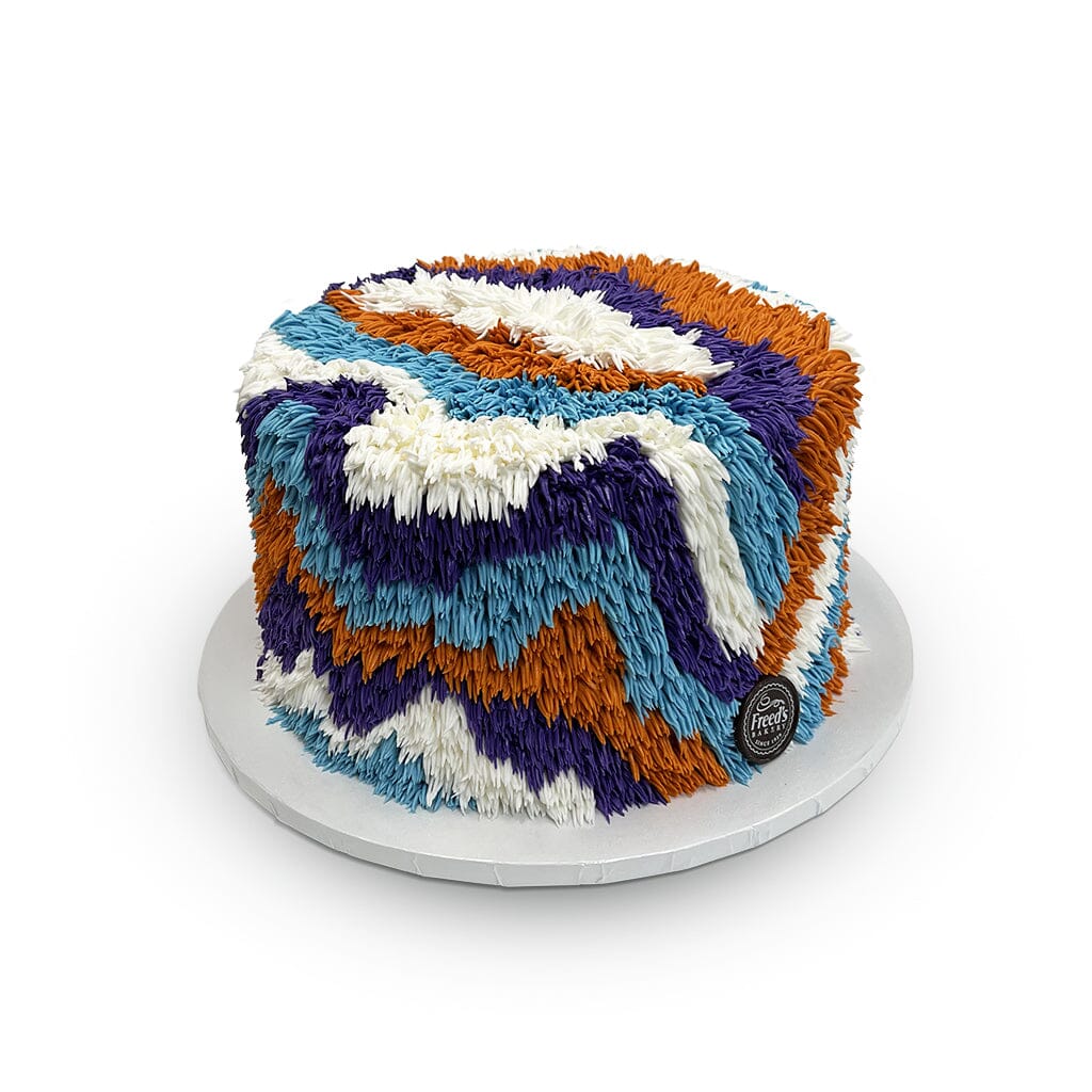 Shag Rug Cake Theme Cake Freed's Bakery