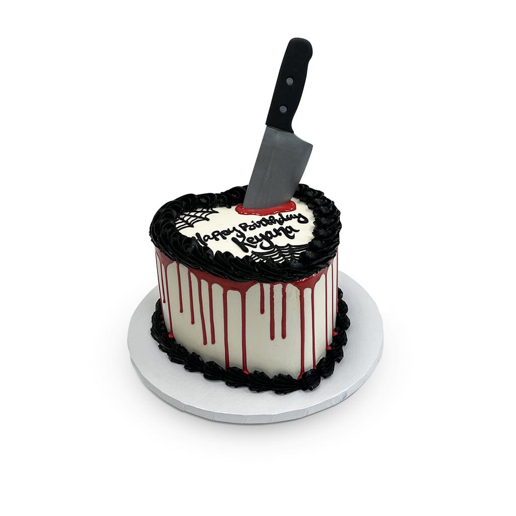 My Heart Bleeds for You Theme Cake Freed's Bakery