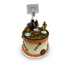 Hoop It Up Theme Cake Freed's Bakery 7" Round (Serves 8-10) Vanilla Cake w/ Bavarian Cream