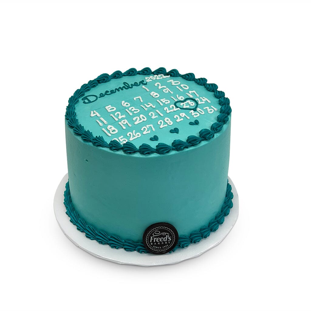 Save The Date Theme Cake Freed's Bakery