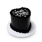 Dark Heart Theme Cake Freed's Bakery