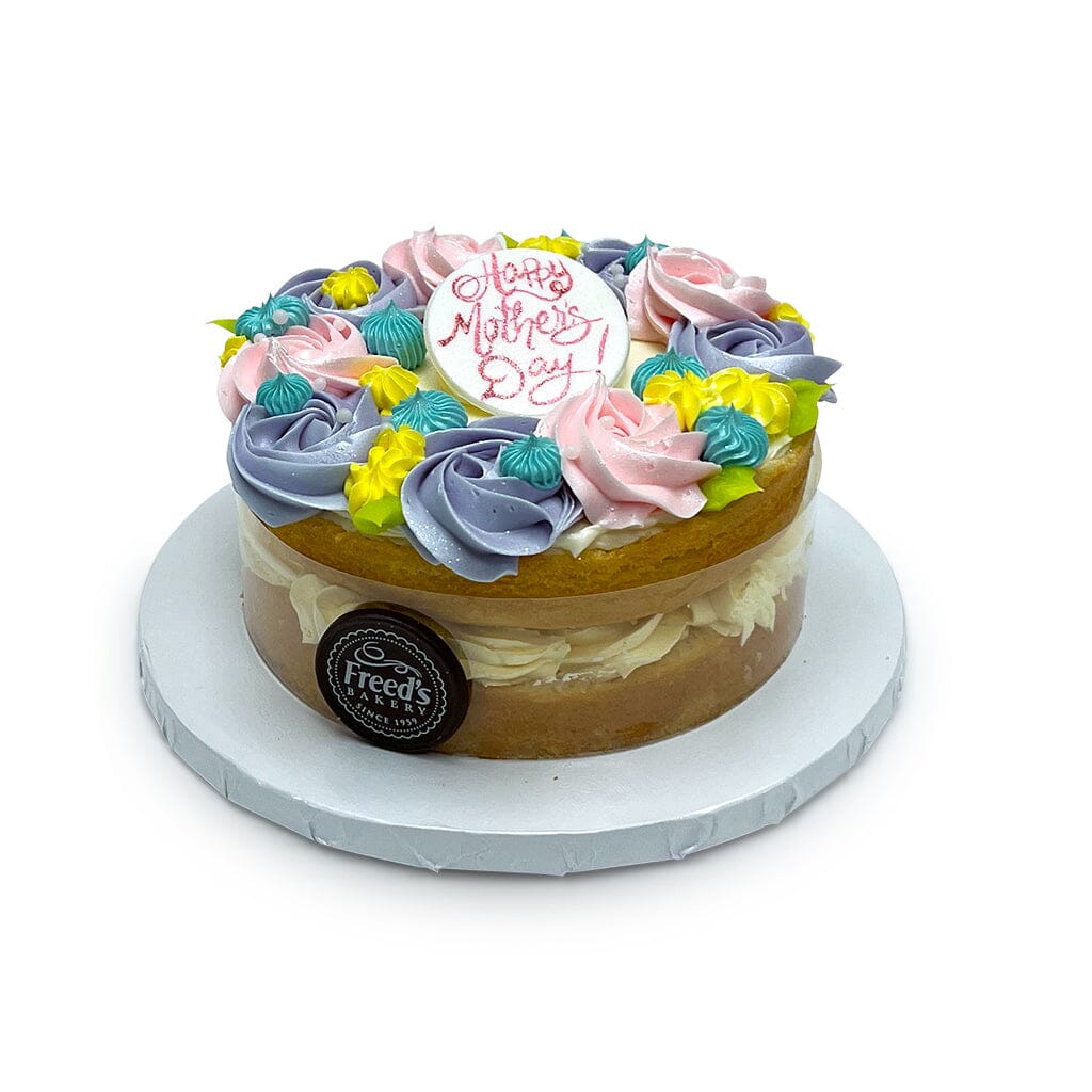 Mother's Day Spring Cake Theme Cake Freed's Bakery