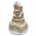 Blushing Affair Wedding Cake Freed's Bakery