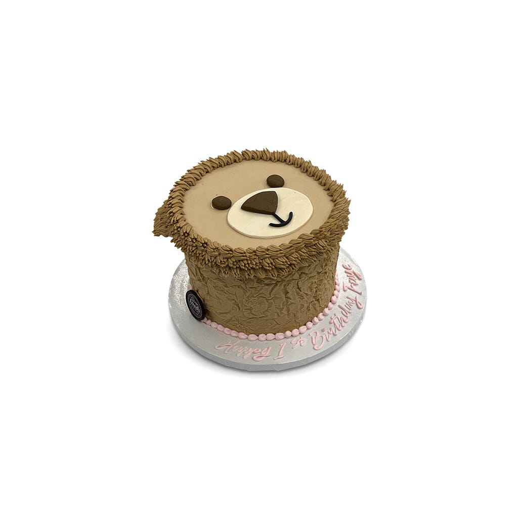 Cute Bear Birthday Cake Theme Cake Freed's Bakery